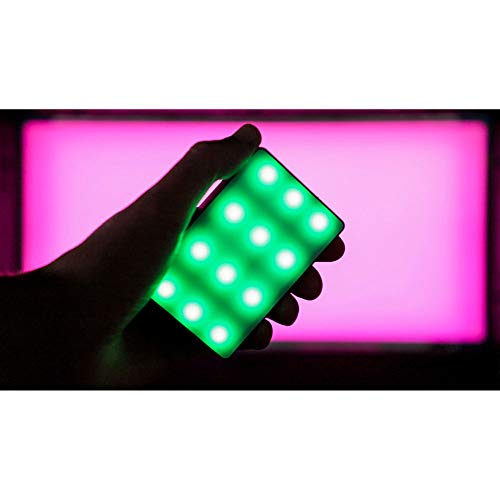 Aputure Amaran MC RGBWW Mini On Camera Video Light,3200K-6500K,CRI/TLCI 96+,HSI Mode,Support Magnetic Attraction,App with USB-C PD and Wireless Charging - Image 2
