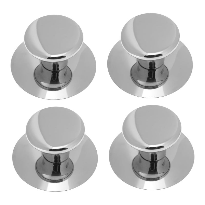 4 Pack Stainless Steel Pot Lid Knob Replacement Handle - Image 2