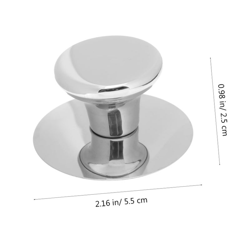 4 Pack Stainless Steel Pot Lid Knob Replacement Handle - Image 3