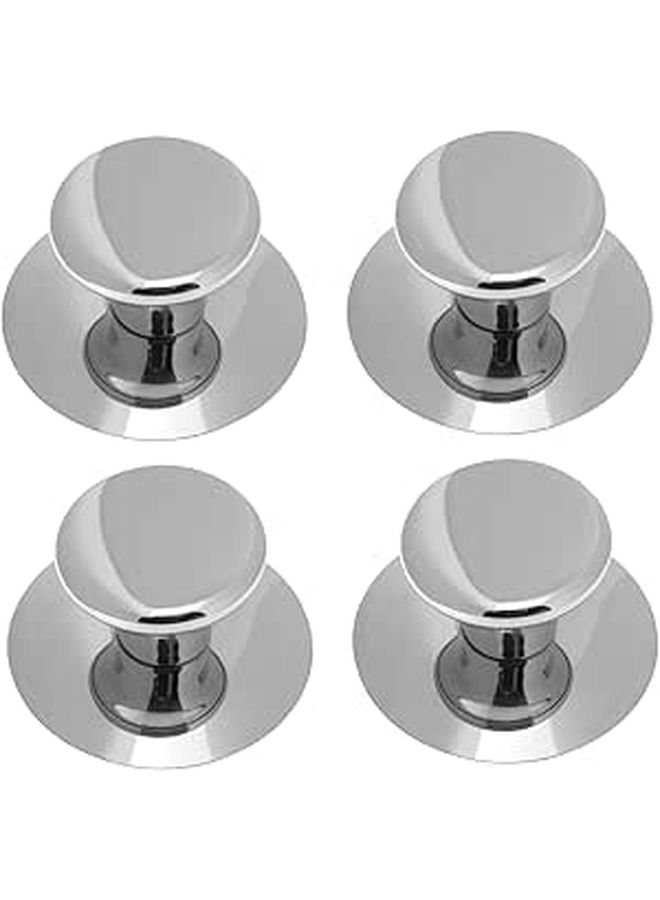 4 Pack Stainless Steel Pot Lid Knob Replacement Handle - Image 1