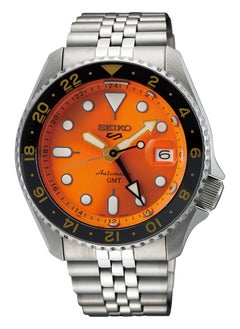 Seiko Seiko 5 Sports SSK GMT Orange Dial Automatic Men's Watch - SSK005K1  - Image 1