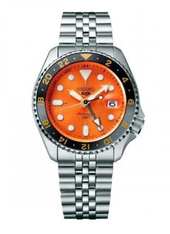 Seiko Seiko 5 Sports SSK GMT Orange Dial Automatic Men's Watch - SSK005K1  - Image 2