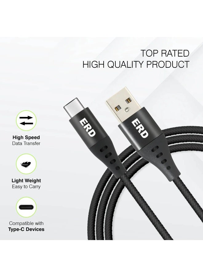 ERD USB-C CABLE BRAIDED WITH METAL CASE 35W - Image 3
