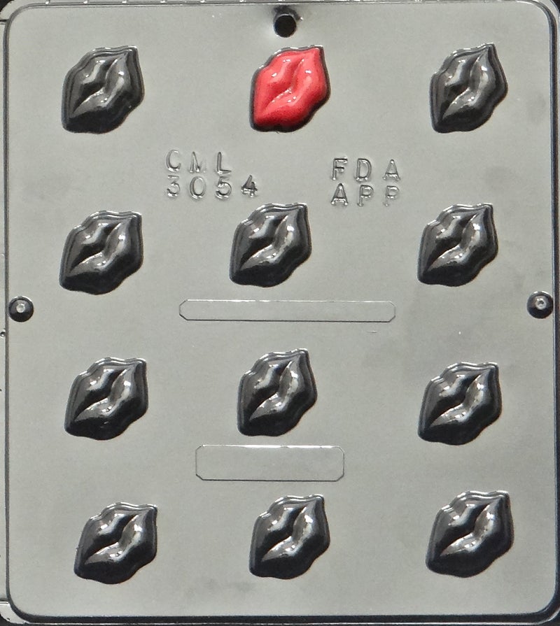 Lips Chocolate Candy Mold Valentines Day 3054