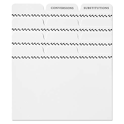 Jot  Mark Jot & Mark Recipe Card Dividers - 24 Tabs per Set, Works with 4x6 Inch Cards, Helps Organize Recipe Box (Classic) - Tab Divider - Image 2