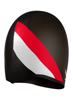 speedo Reversible Moulded Silicone Swim Cap Black  - Image 3