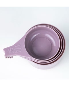 Cuisine Art Reusable Short Handle Plastic Measuring Spoon Scoops  - Image 3