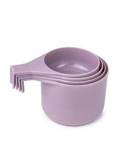 Cuisine Art Reusable Short Handle Plastic Measuring Spoon Scoops  - Image 1