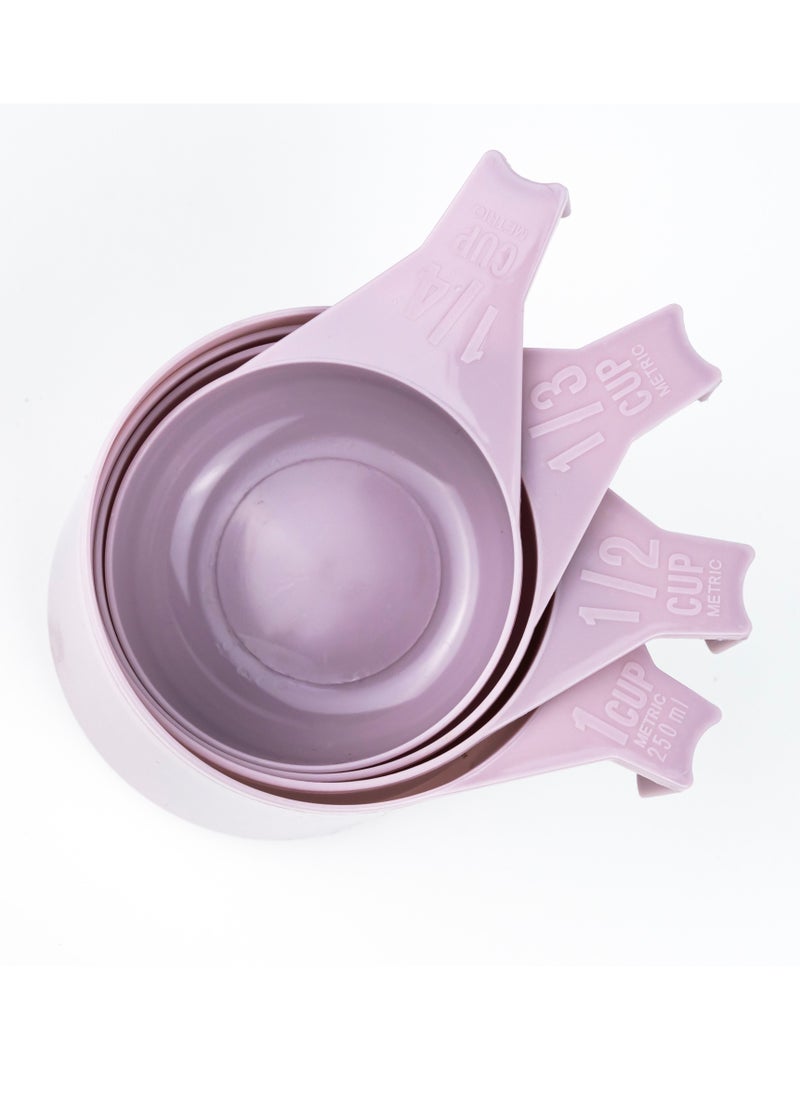 Cuisine Art Reusable Short Handle Plastic Measuring Spoon Scoops  - Image 2