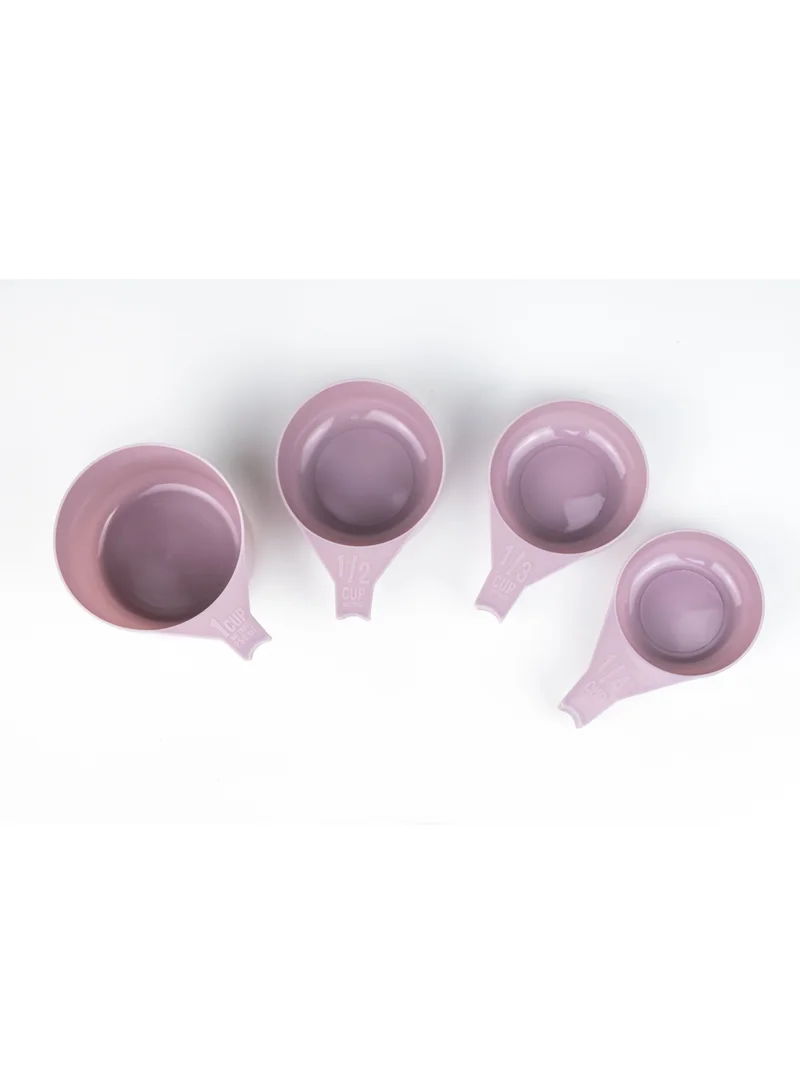 Cuisine Art Reusable Short Handle Plastic Measuring Spoon Scoops