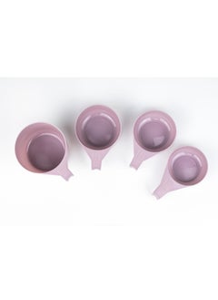 Cuisine Art Reusable Short Handle Plastic Measuring Spoon Scoops  - Image 5