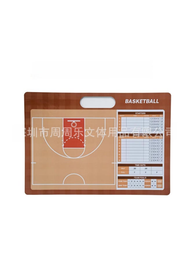 Portable Football Tactics Board Blue Ball Coaching Board Outdoor Sports Scoreboard Substitute Strategy-Specifications:Football