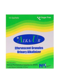Effervescent Granules Urinary Alkalinizer - 10 Sachets