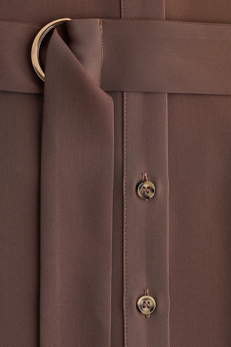 H&M  Belted shirt dress for Women | Best Price UAE