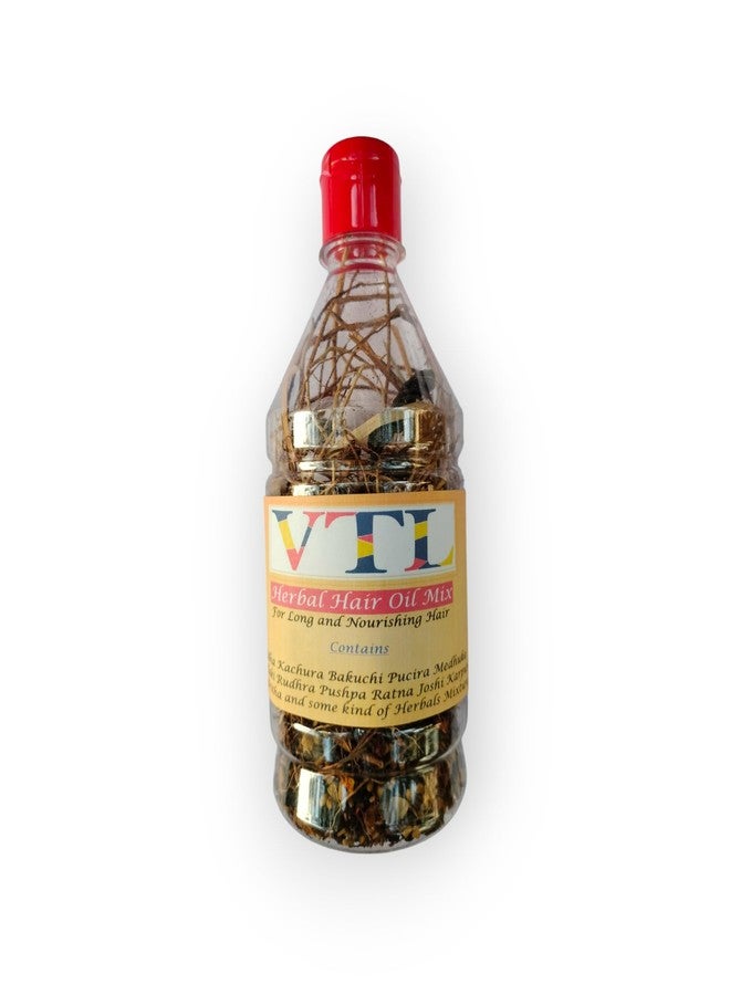 VTL Ayurvedic Herbal Hair Oil Mix with Vital Herbs for Strong and Black Hair - Image 3