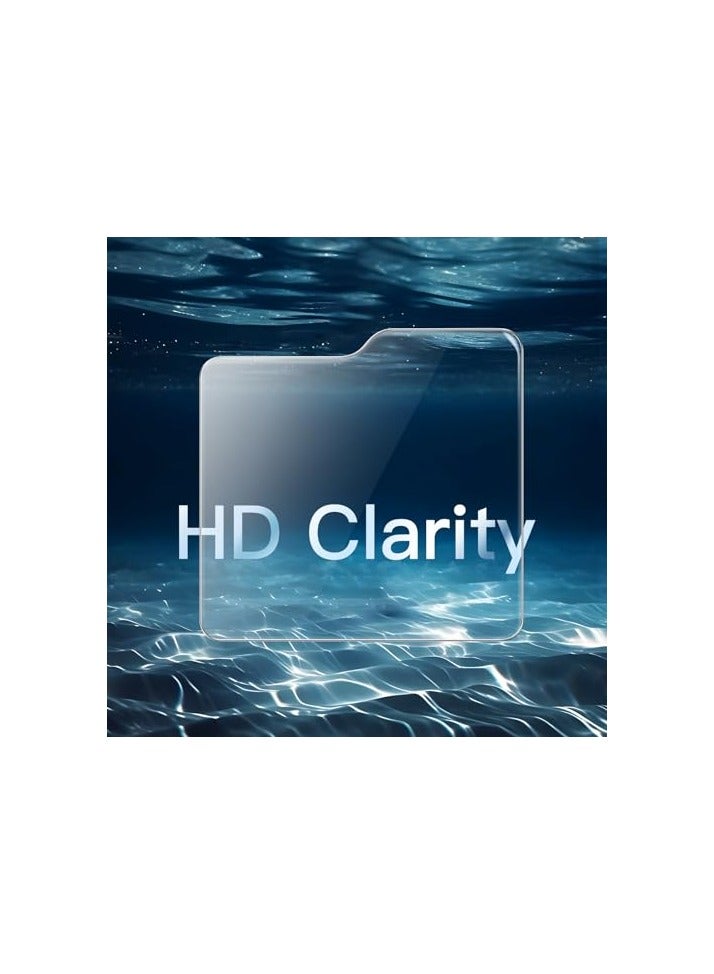 JETech Front Screen Protector for Samsung Galaxy Z Flip 6, Tempered Glass Film with Easy Installation Tool, Case-Friendly, HD Clear, 3-Pack - Image 5