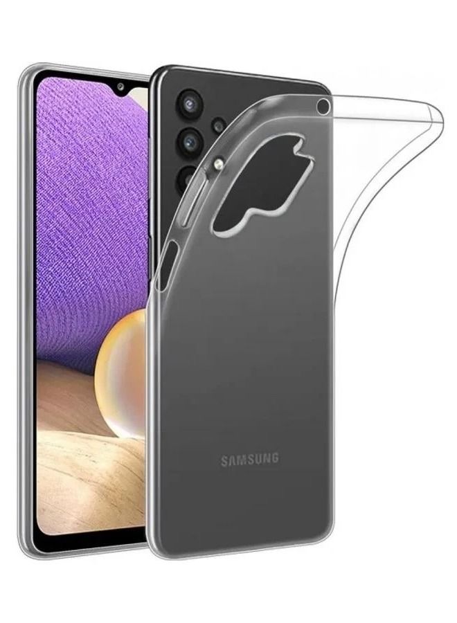 CATANES Samsung Galaxy A32 5G Clear Case Ultra Slim Shockproof Transparent TPU Cover - Image 1