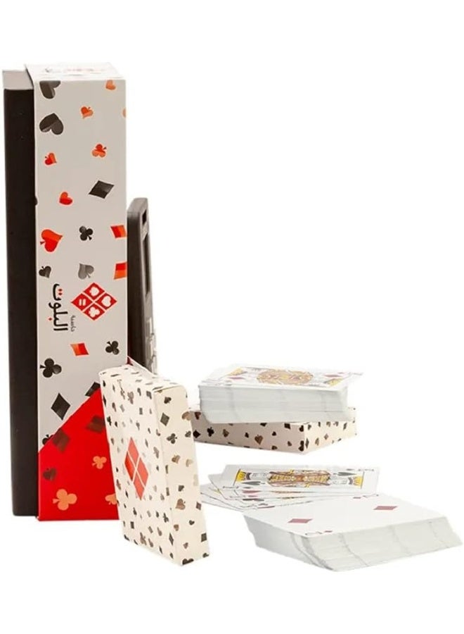 Balot A digital calculator for the Baloot game in a stylish and modern box, plus two high-quality, tear-resistant playing cards. - Image 3