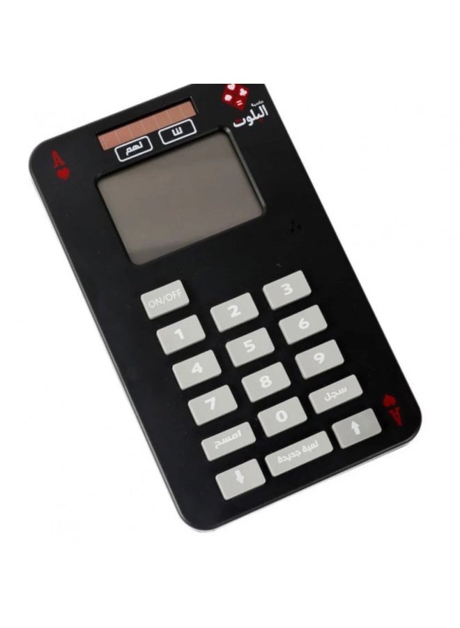 Balot A digital calculator for the Baloot game in a stylish and modern box, plus two high-quality, tear-resistant playing cards. - Image 5