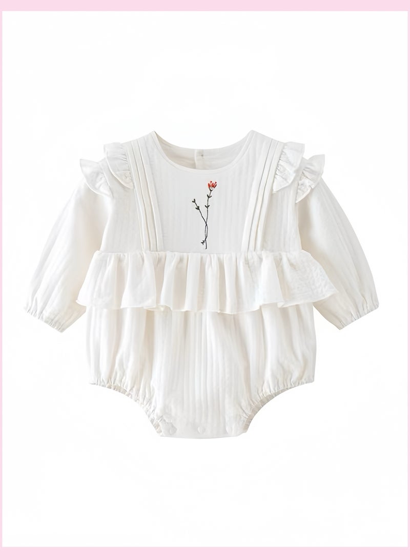 New Style Newborn Baby Gift Set: Lace Dress, Princess Crown.  - Image 5