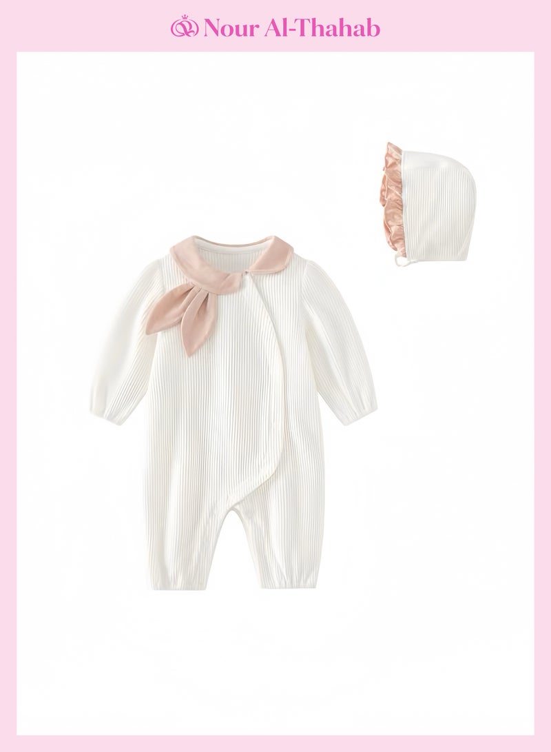 Nour Al-Thahab Newborn Gift Set 9-piece Set White - Premium Gift Choice for High-end Presenting | Exclusive Brand Gift Package from Nour Al-Thahab - Baby's First Moon Celebration Gift - Image 4