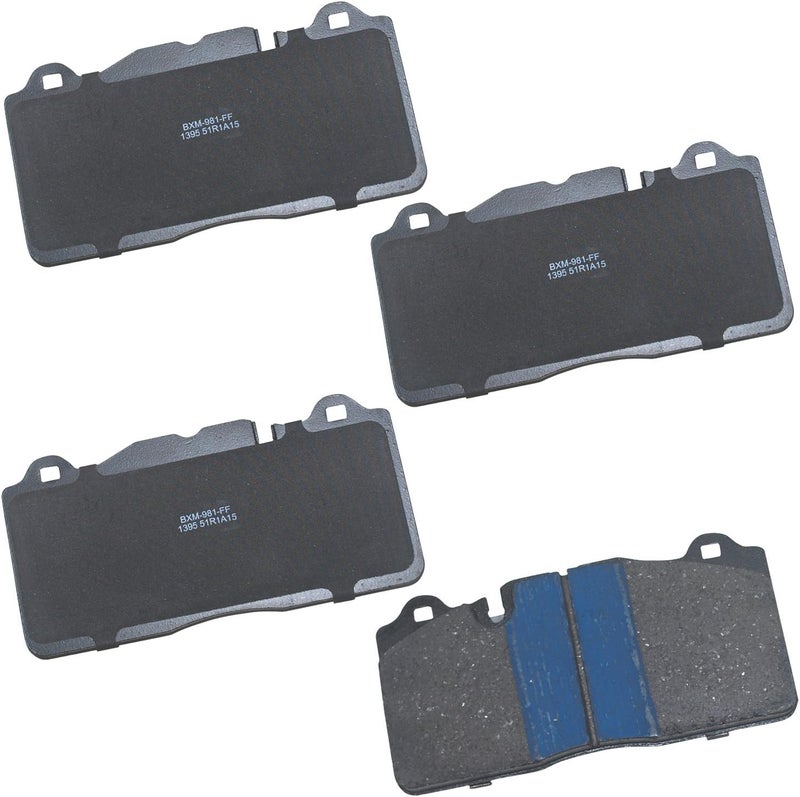 Bendix Premium SBM1395 Semi-Metallic Front Brake Pads for Chevrolet Camaro 2015-2014, Corvette 2012-2009, Corvette 2019-2015 - Image 1