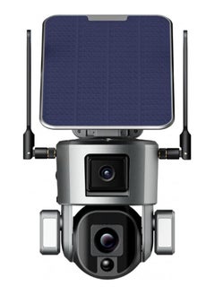 كروني كروني كاميرا واي 5 واي فاي 4K-8MP-4X تعمل بالطاقة الشمسية مزدوجة الربط بطارية PTZ كاميرا 8MP كاميرا CCTV لاسلكية خارجية IP66 مقاومة للماء IP66  - Image 1