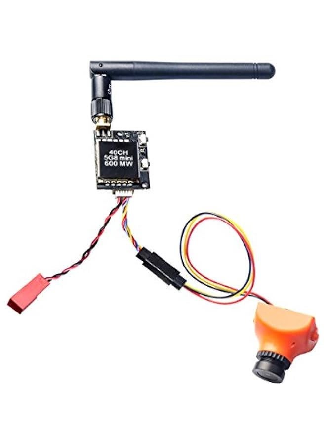 Arabest KC02 600mW FPV Transmitter with 600TVL 2.8MM 120 Degree High Picture Quality Sony CCD Camera for FPV Multicopter  - Image 1