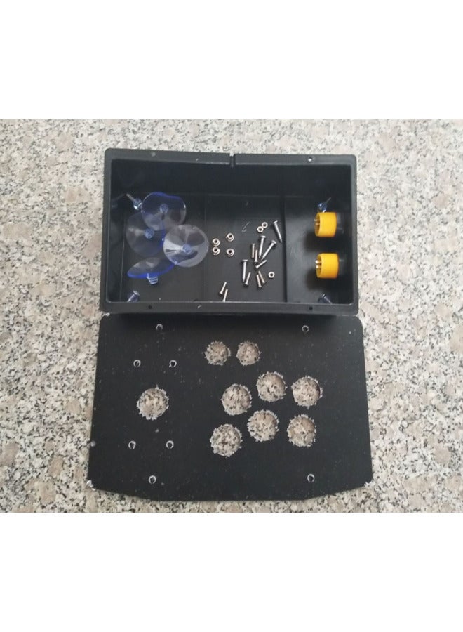 Handmade DIY No Delay Arcade Rocker PC Computer Rocker USB Game Rocker 97 King Of Fighters Game Console Handle-Product Color:One Set Of Individual Components  - Image 3