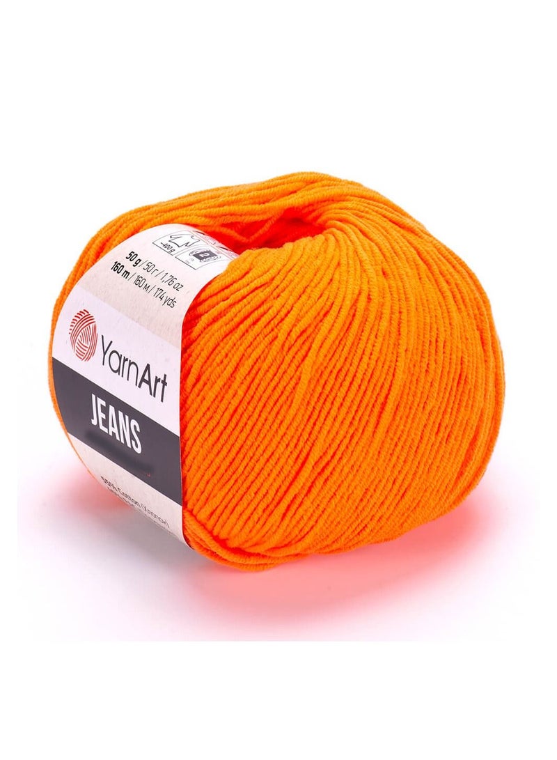 YarnArt Set Of 5 Pcs High Quality Jeans Yarn For Knitting - Image 1