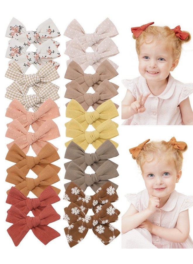 چولي بوز 20 قطعة طفل الفتيات مقاطع الشعر مجموعة فيونكات شعر المشابك اليدوية الاكسسوارات التمساح كليب للأطفال الرضع الصغار الصغار المراهقين - Image 1