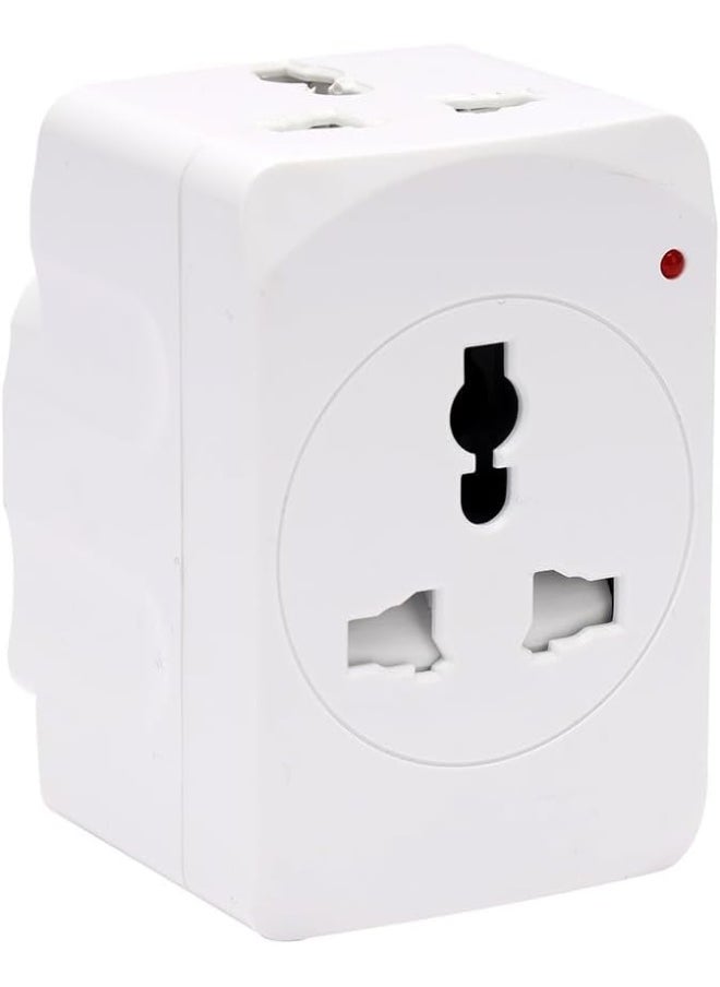 melfi Melfi 3 Way Multi Plug Adapter Socket Universal Travel Adaptor-Plug Extension  - Image 1