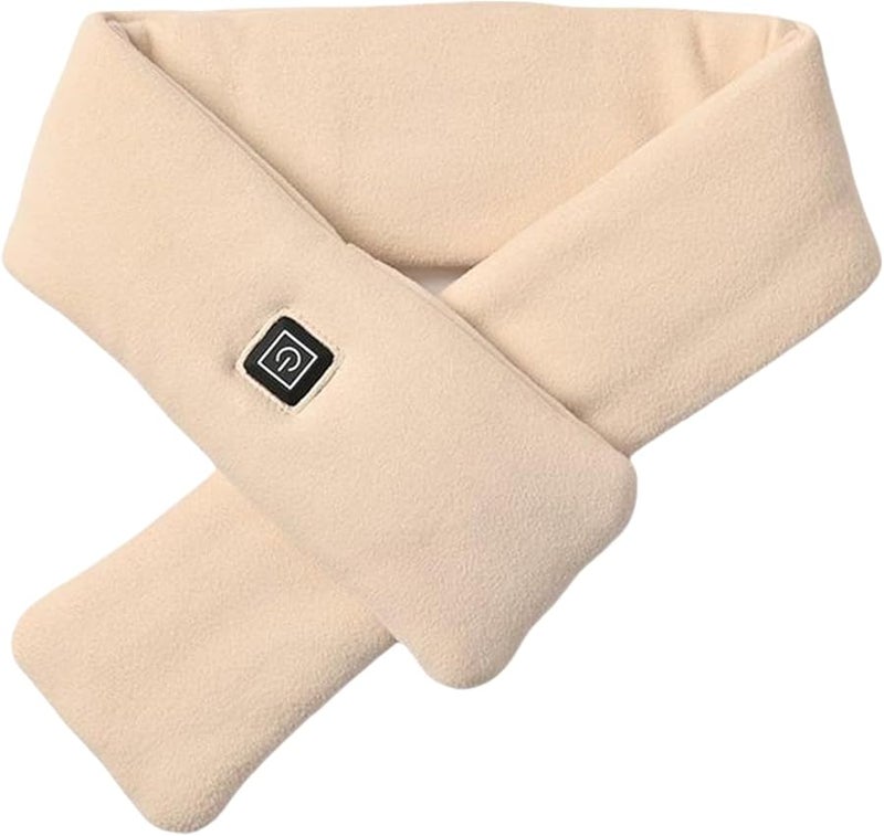 USB Rechargeable Heated Scarf with 3 Temperature Settings Neck Warmer for Winter - Image 2