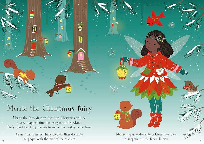 Little Sticker Dolly Dressing Christmas Fairy - Image 4