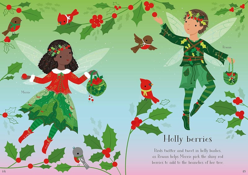 Little Sticker Dolly Dressing Christmas Fairy - Image 2