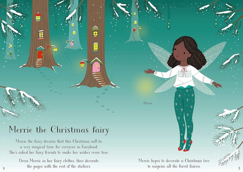 Little Sticker Dolly Dressing Christmas Fairy - Image 5