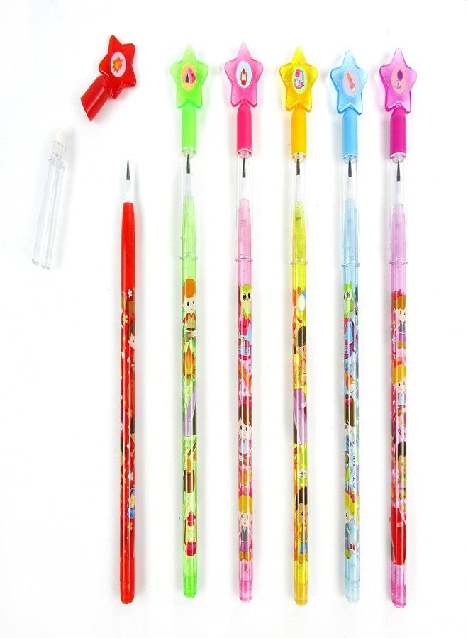 TINYMILLS 24 Pcs Camping Multi Point Stackable Push Pencil Assortment with Eraser for Carnival Prize Goodie Bag Stuffers Party Favors Boy Scouts Girl Scouts - Image 5