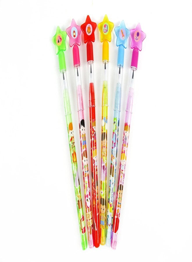 TINYMILLS 24 Pcs Camping Multi Point Stackable Push Pencil Assortment with Eraser for Carnival Prize Goodie Bag Stuffers Party Favors Boy Scouts Girl Scouts - Image 3