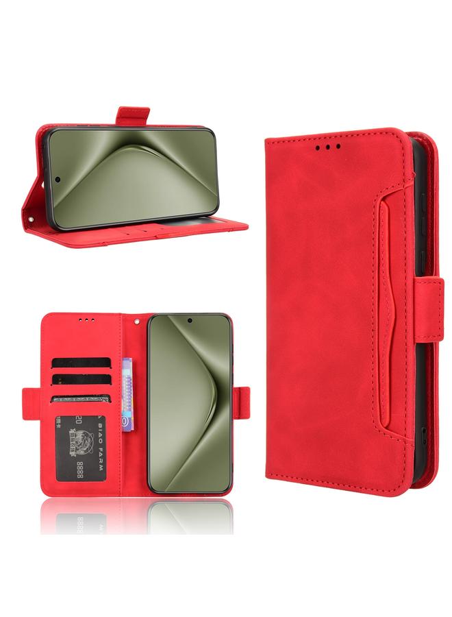 Zaboon Case For Huawei Pura 70 Pro / 70 Pro+ Skin Feel Calf Texture Card Slots Leather Phone Case - Image 1