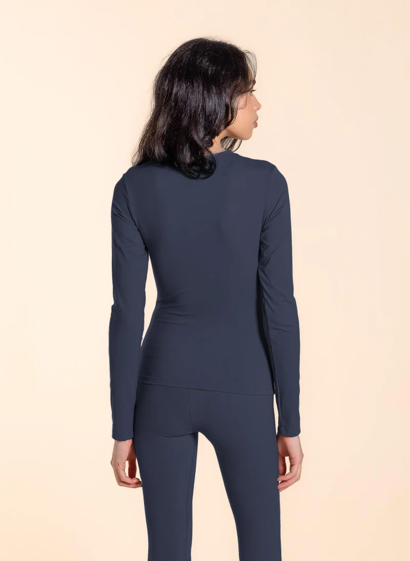 SHAPES SOFT LONG SLEEVE TOP