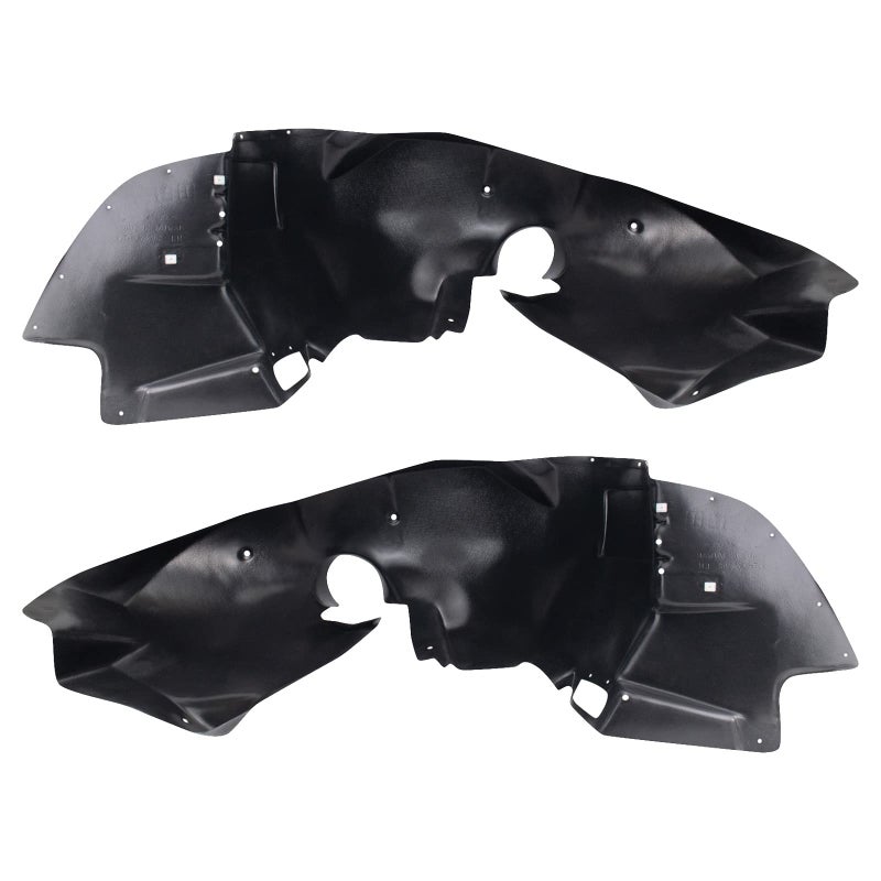 TRQ Inner Fender Liner Set Compatible with 20122015 Chevrolet Camaro GM1248254 GM1249254