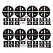 AtticZone AC Dash Button Repair Kit Stickers Decals Compatible with GM GMC Yukon Acadia Sierra Chevrolet Silverado Tahoe Suburban 20062014 2Pcs AC31 x2 - Image 2