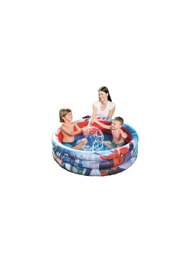 Bestway Spider Man 122Cm X H30Cm 3 Ring Pool - Image 2