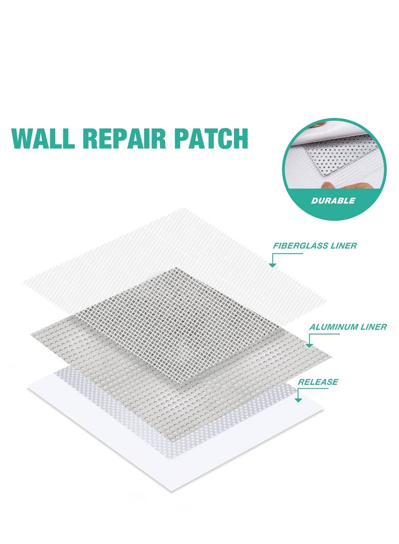 Zikra Drywall Repair Kit Wall Mending Agent Large Hole Drywall Patch Easy to Fill Holes in Home Wall and Quick Repair Crack Plaster Wall Repair - Image 2