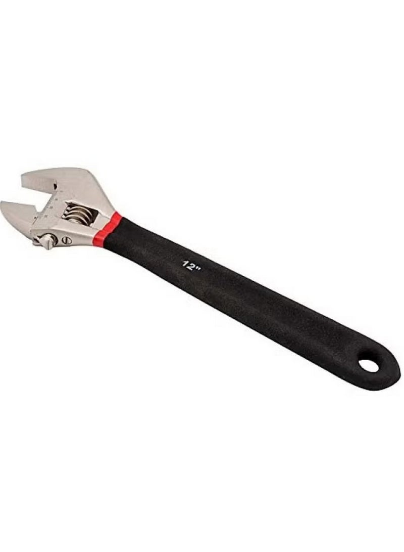 Mega Tools Adjustable Wrench Black 12 Inch - Image 2