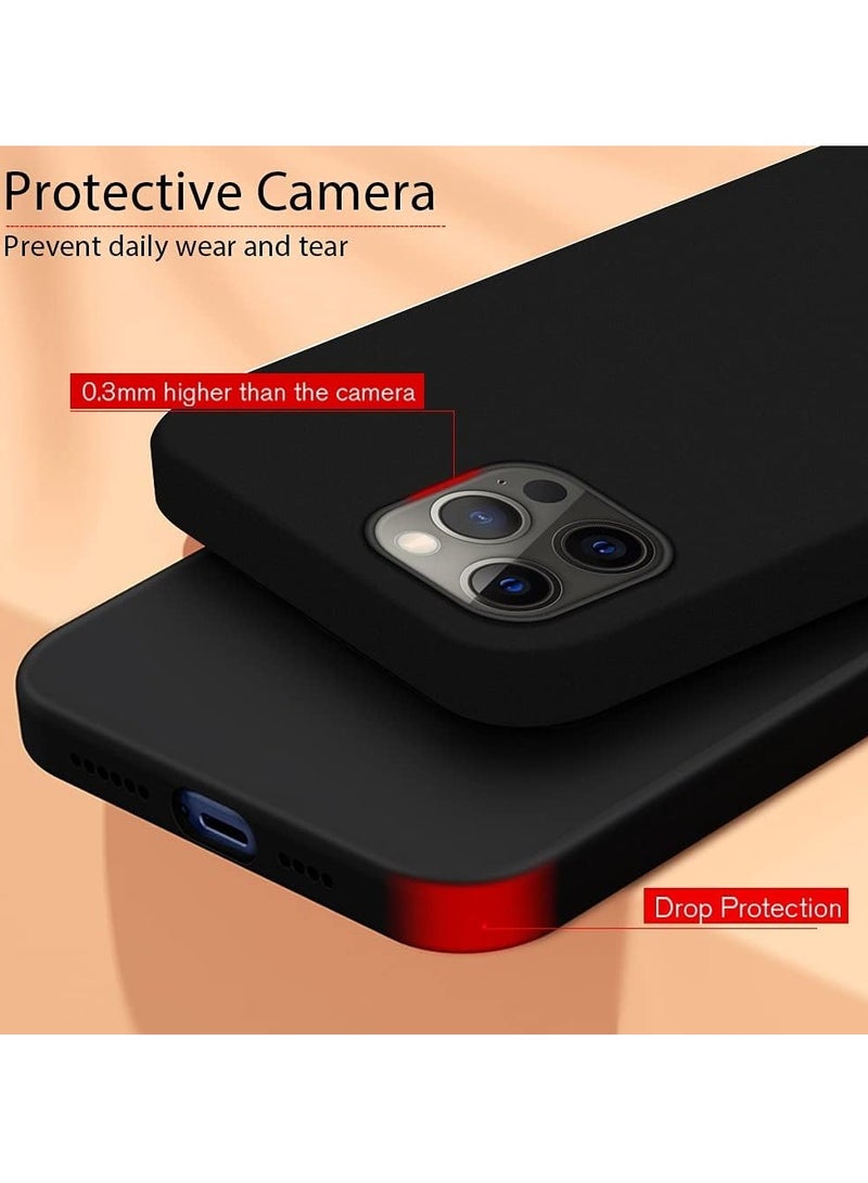 ELTRAZONE iPhone 14 Pro Max Case Cover Black Slim Fit for Soft TPU Back Cover Flexible Silicone Cover Matte Black for iPhone 14 Pro Max - Image 3