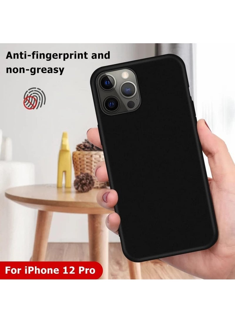 ELTRAZONE iPhone 14 Pro Max Case Cover Black Slim Fit for Soft TPU Back Cover Flexible Silicone Cover Matte Black for iPhone 14 Pro Max - Image 2