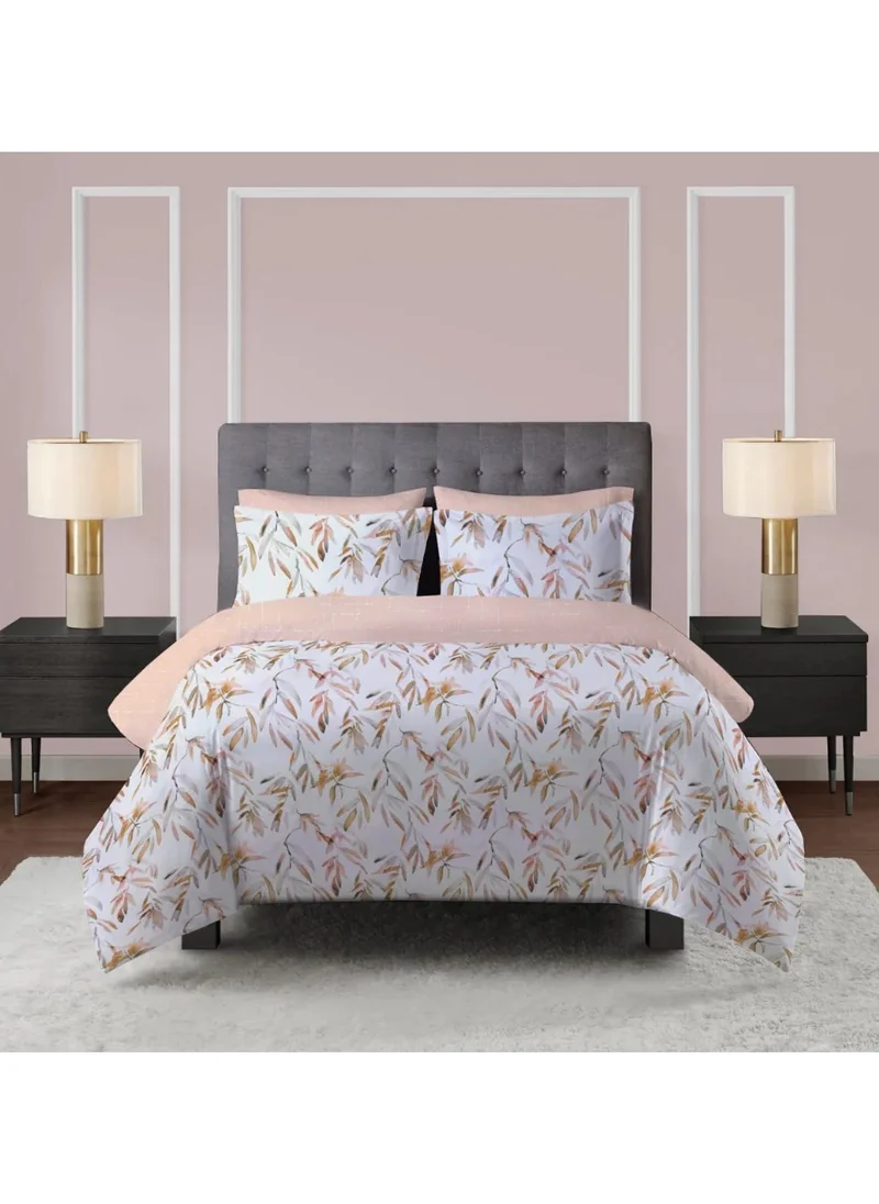 Varessa VARESSA QUARS 100% COTTON PRINTED X-KING DUVET COVER SET (4 pcs)