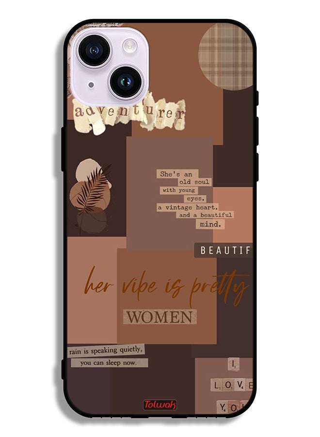 Tolwak Apple iPhone 14 Protective Case Adventurer Women - Image 2