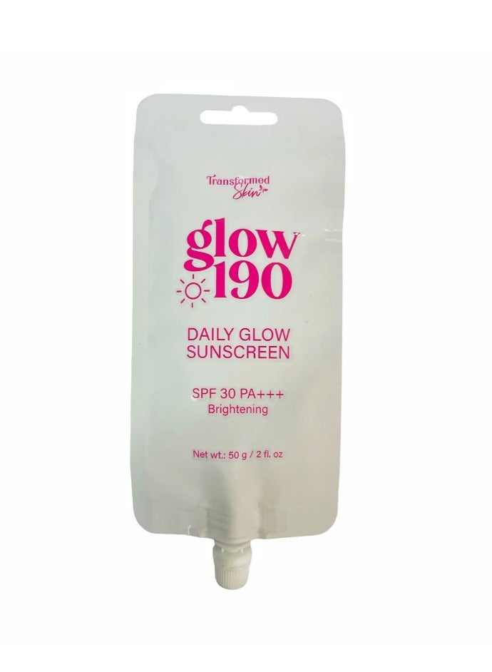 الجلد المتحول واقي الشمس جلو 190 اليومي بعامل حماية من الشمس 30 - 50 جم - Image 2